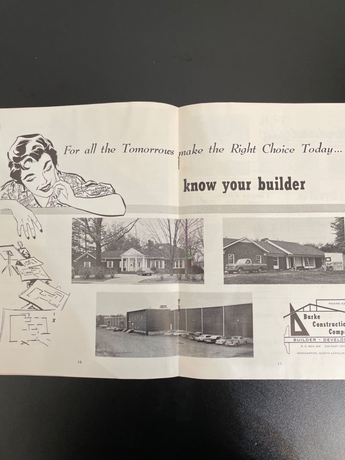 1972 BETTER LIVING IN MORGANTON NC BURKE CONSTRUCTION COOL HOME BOOK W124