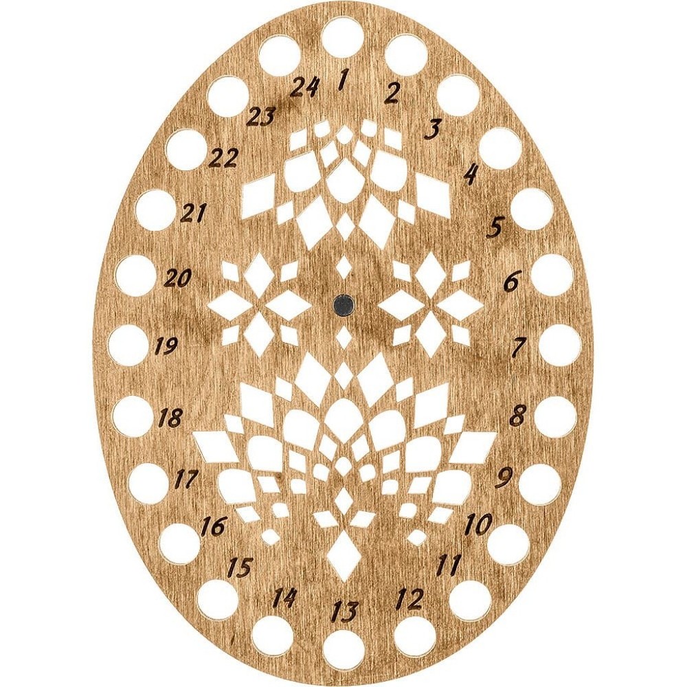 Plywood Thread Organizer Floss Organizer