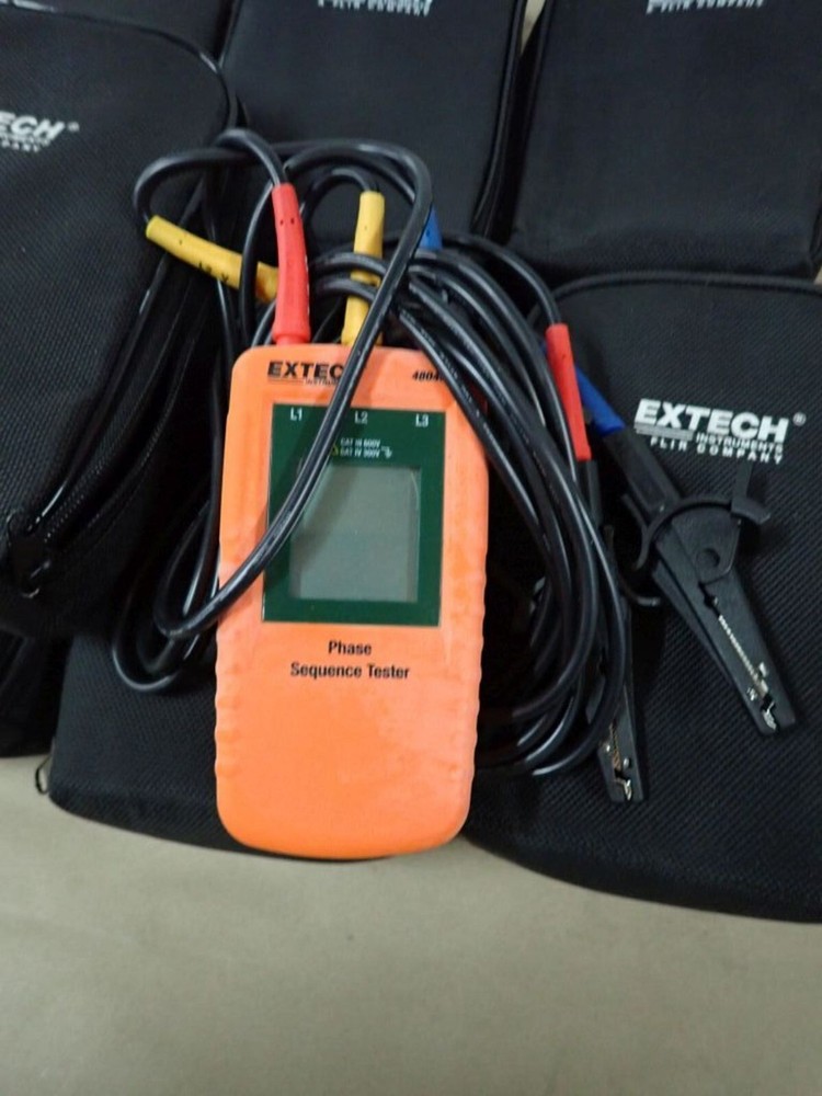 Extech 480400 Phase Sequence Tester with Soft Case