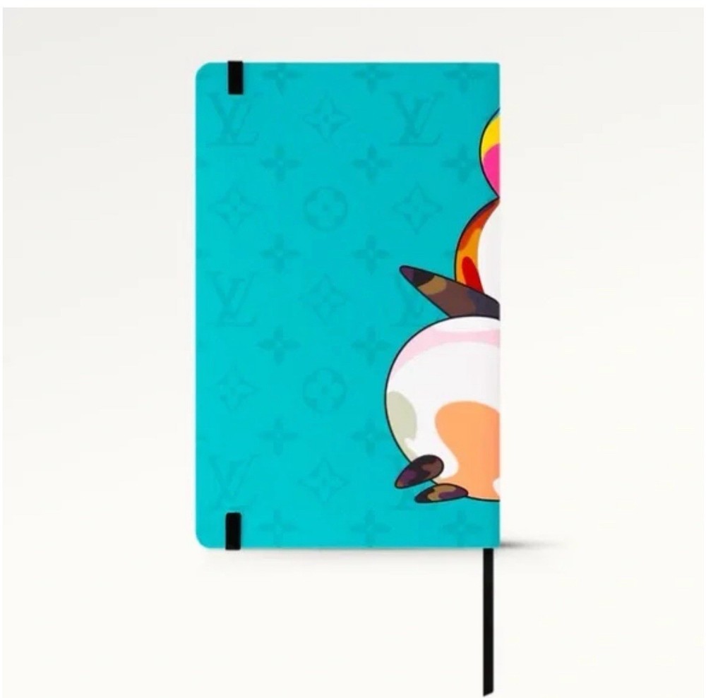 🐼 Authentic RARE Louis Vuitton Panda Murakami Lined Notebook With Original Box