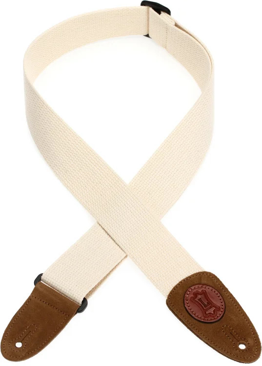 Levy's MSSC8 Cotton Guitar Strap - Natural