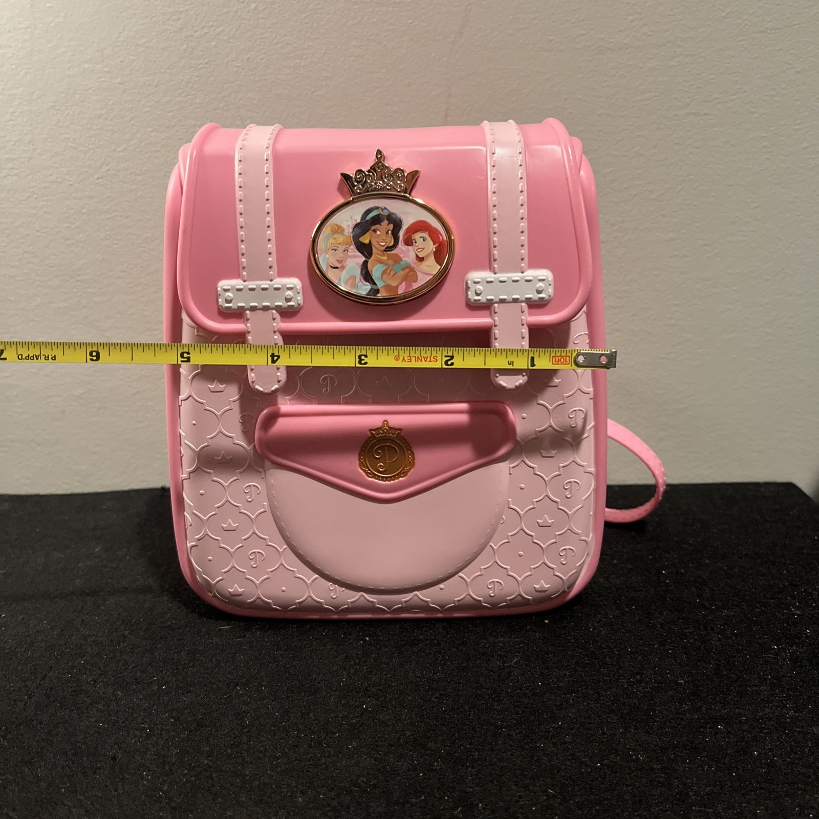 Disney Princess Backpack & Play Phone With Mirror + Wallet Pink Plastic