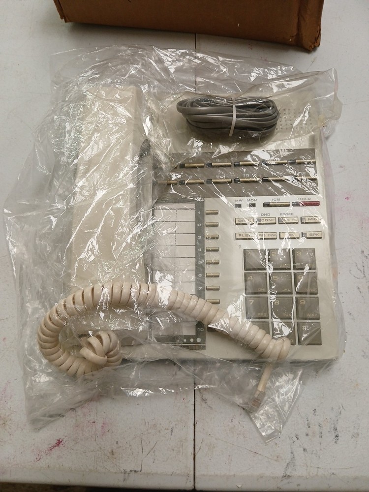 B-Stock Tie 15211 12 Button Electronic Telephone ECS