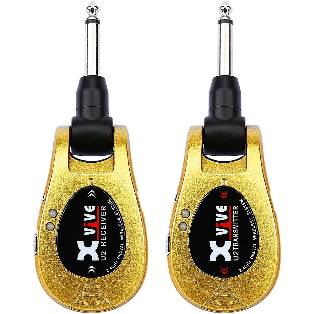 XVive U2 Guitar Wireless System Gold