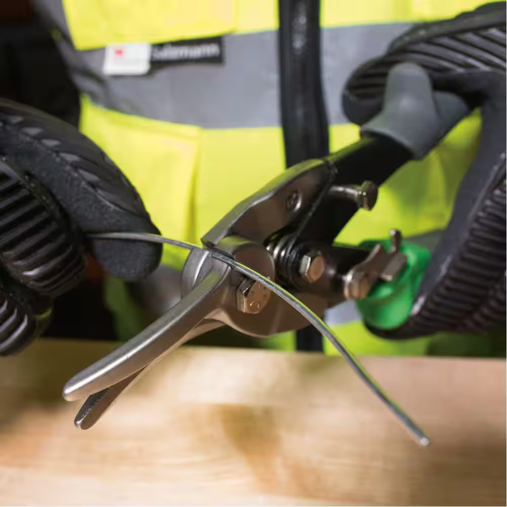 Right-Cut Aviation Snips with Wire Cutter