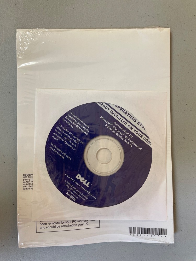 Windows XP Professional 2002 Version SP 1a Sealed