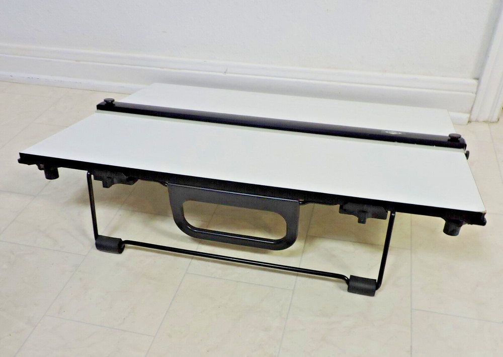 ALVIN 18"x24" Parallel Straight Edge White Drawing/Drafting Board With Case