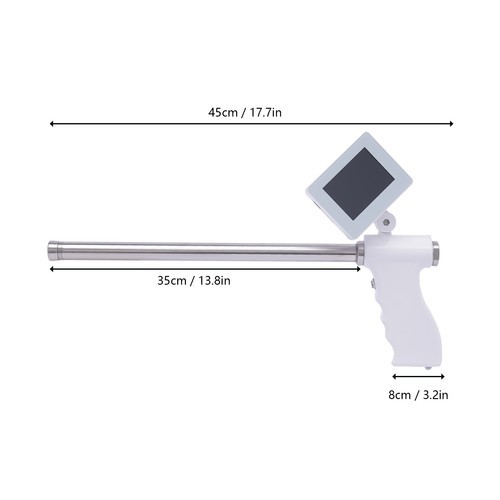 Visual Insemination Gun Cattle Cows for Livestock Artificial Insemination Kit HD