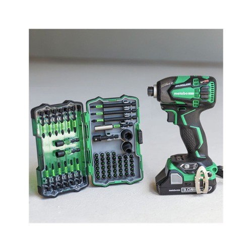 Metabo HPT Impact Driver Bit Set (60-Piece)
