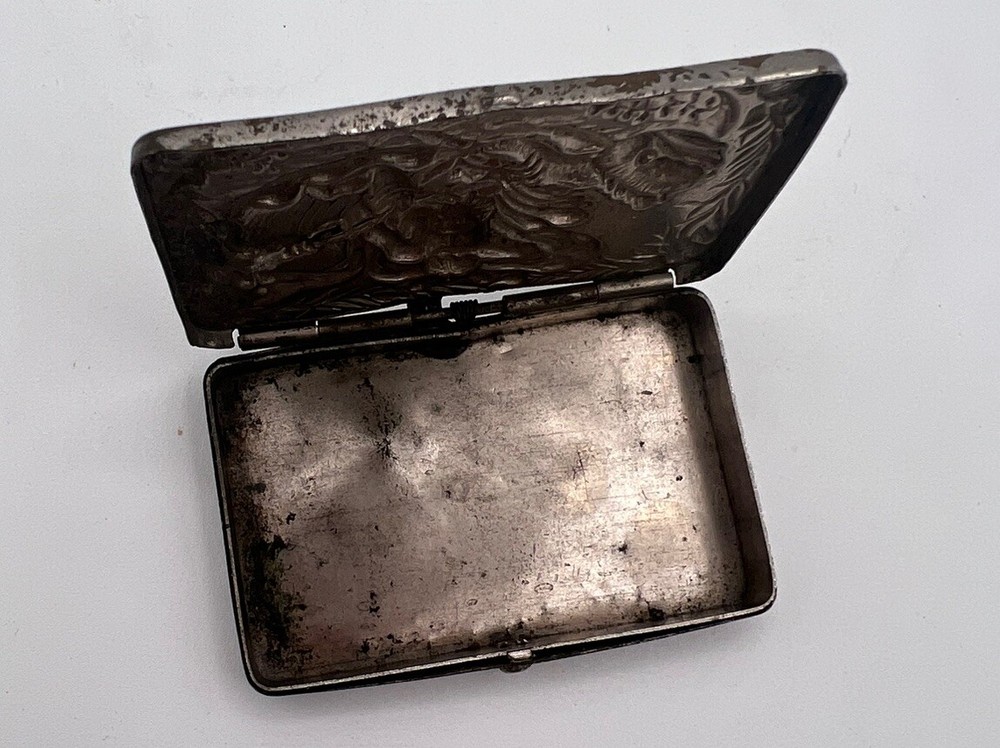 Poseidon Neptune Trident Match Pill Snuff Box