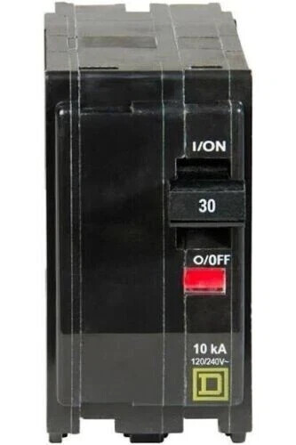 SQUARE D QO230 30 Amp 2 Pole Type QO Circuit Breaker