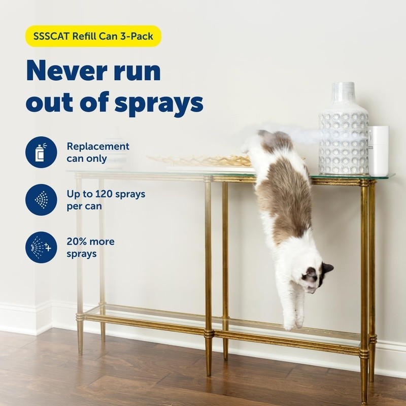 Automatic Motion Sensor Pet Spray Deterrent Safe Behavior Correction Trainer New