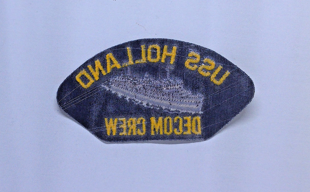 USS Holland AS-32 US Navy Sub Tender Patch Embroidered