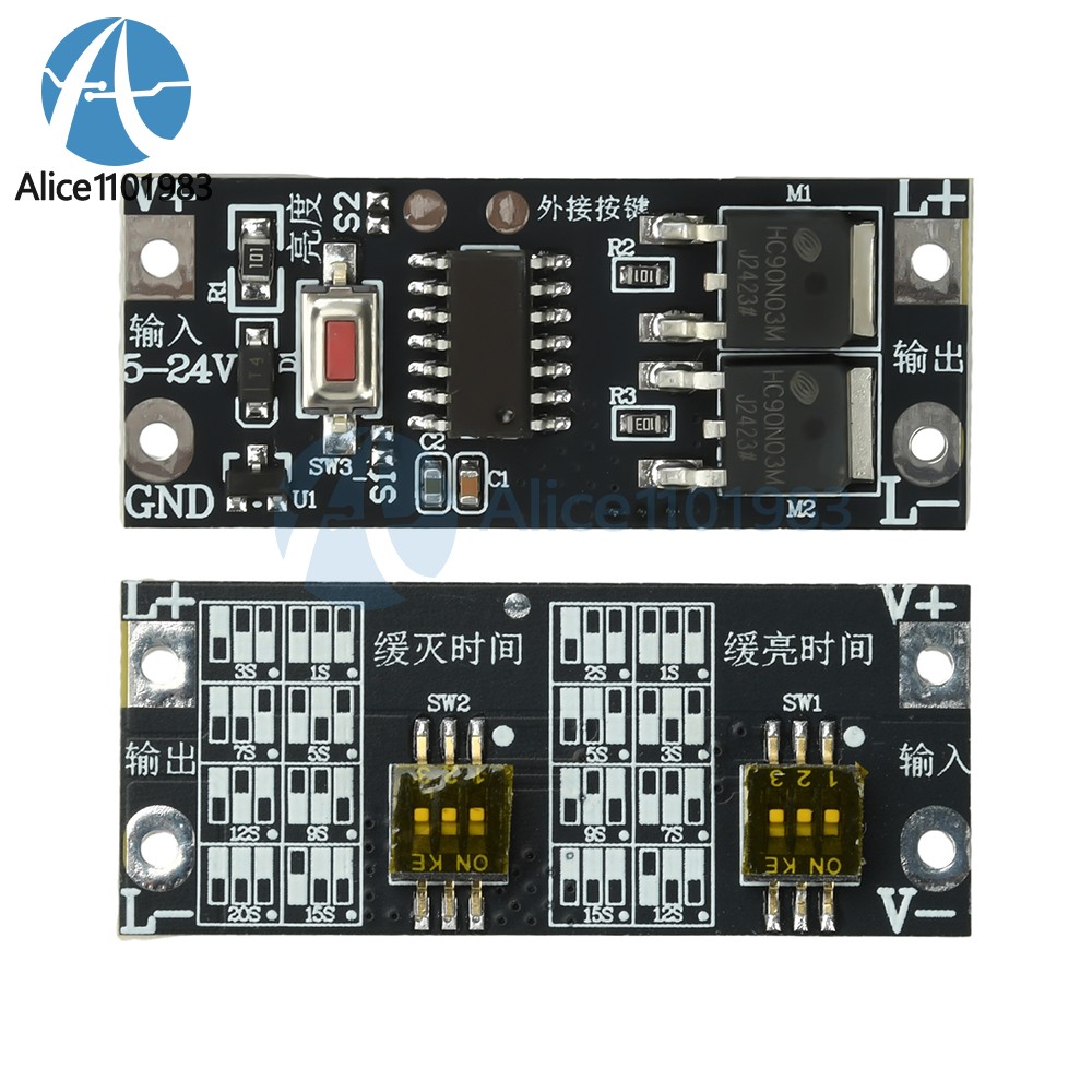 100W LED Dimming Module Soft Start/Stop LED Controller Light Strip Drive Module
