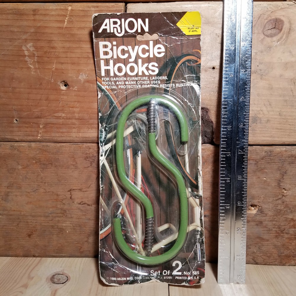 Bicycle Hooks Wall Ceiling Pair No. 565 Swanky Barn