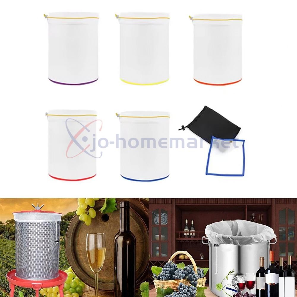 Reusable Bubble Bag 5 GAL - 5 Bag Kit All Mesh Bubble Hash Bags Extractor