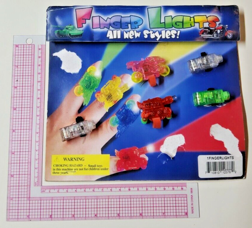 Vintage Vending Display Board Finger Lights 0309