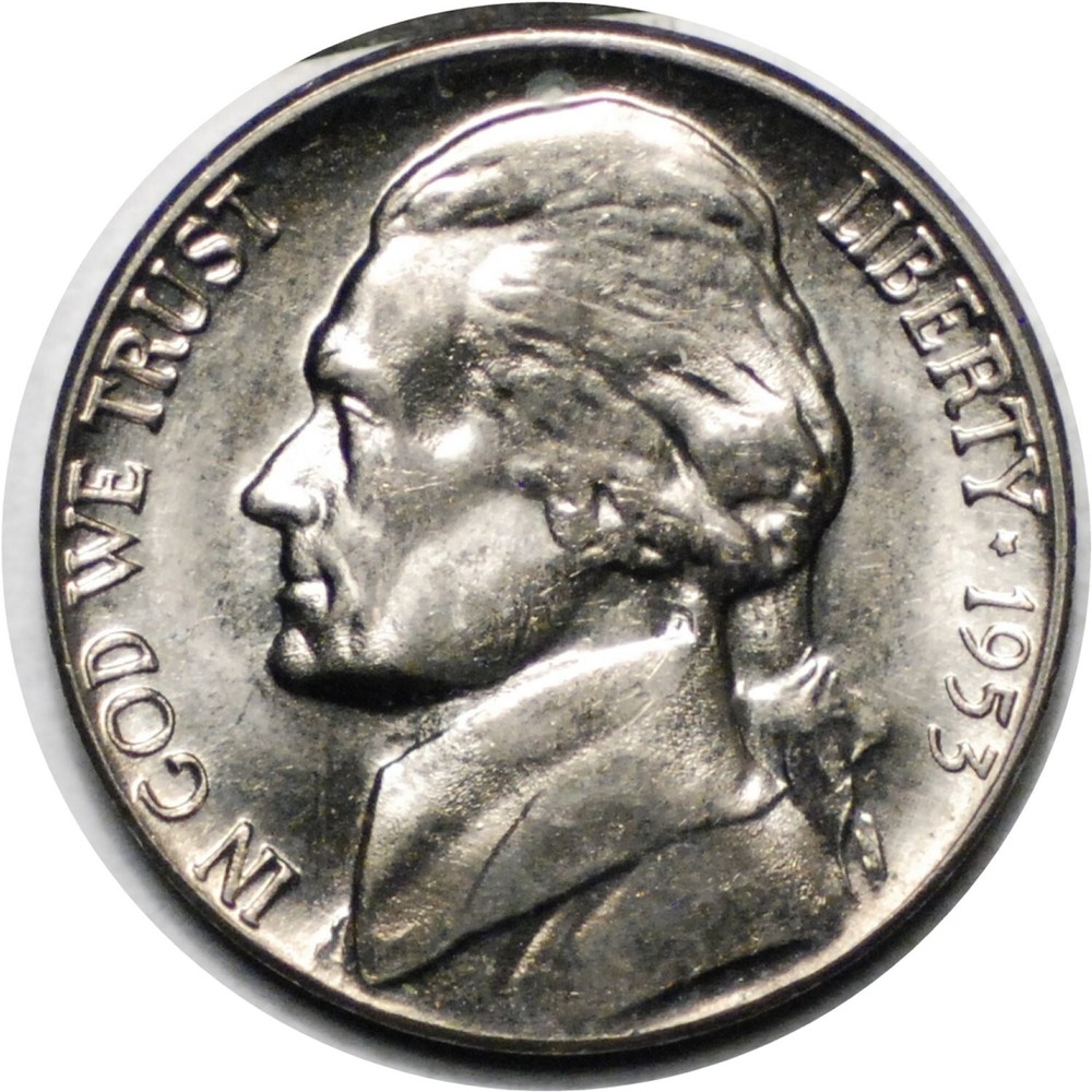 1953-D Jefferson Nickel - Choice BU Uncirculated