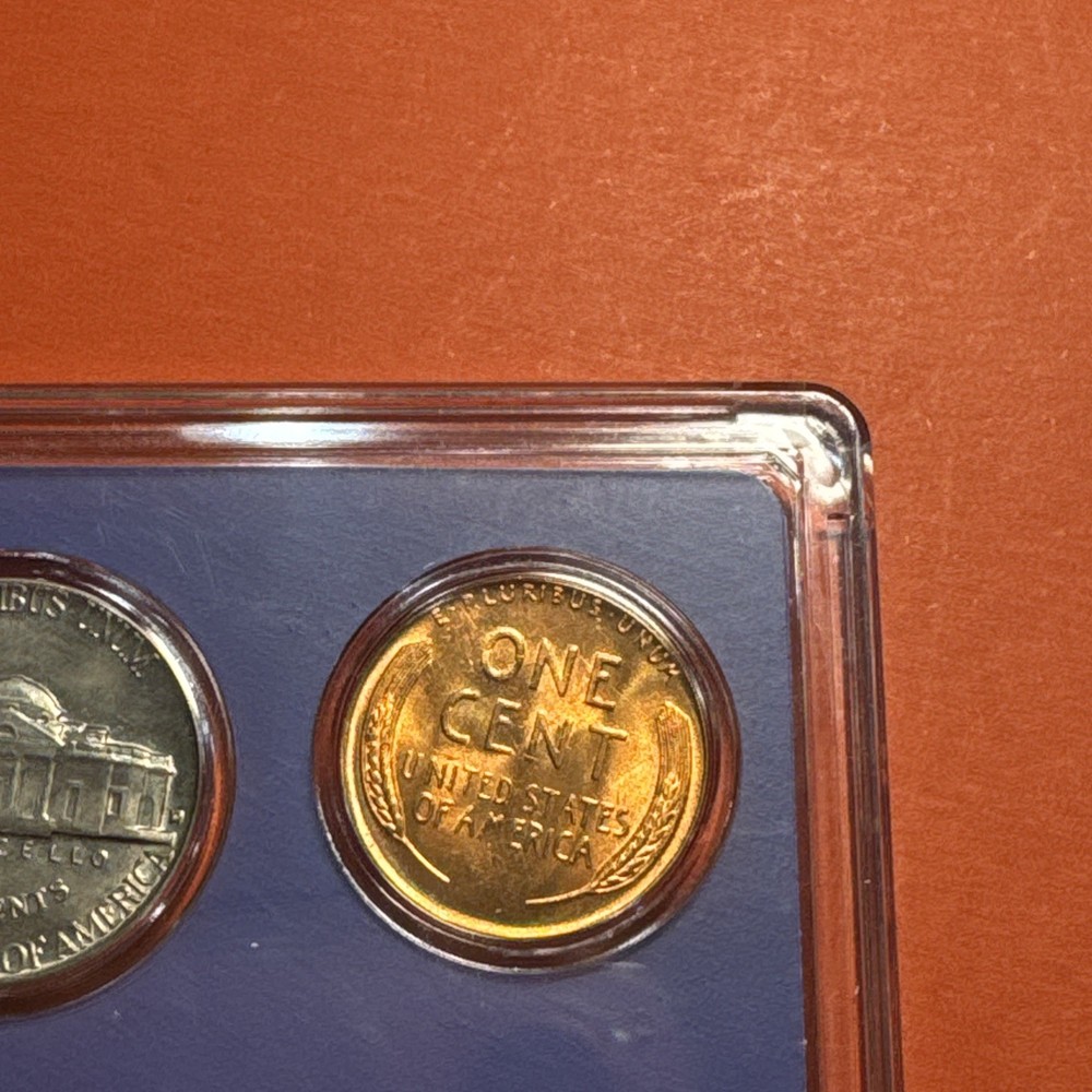 1957 D Denver Mint Coin Set 90% Silver