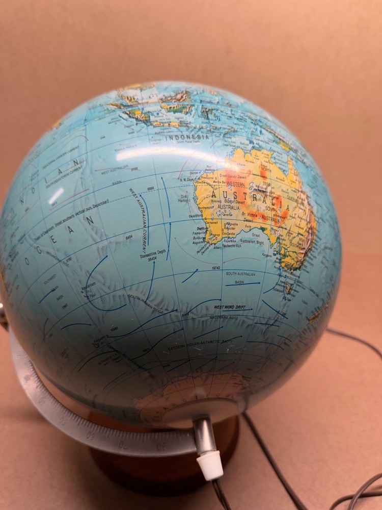 Nice Vintage Scan Globe Danish Dated 1972 Working Order