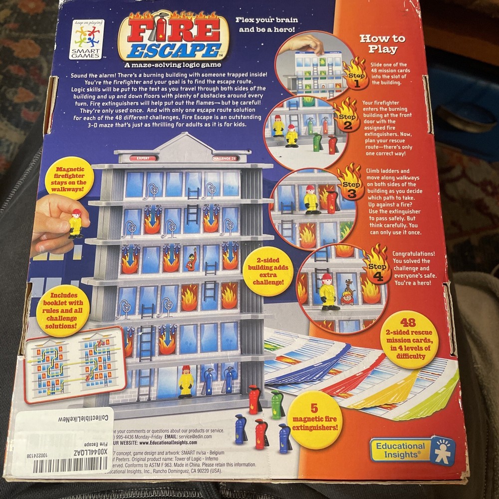 Fire Escape A Maze Solving Firefighter Logic Game Complete