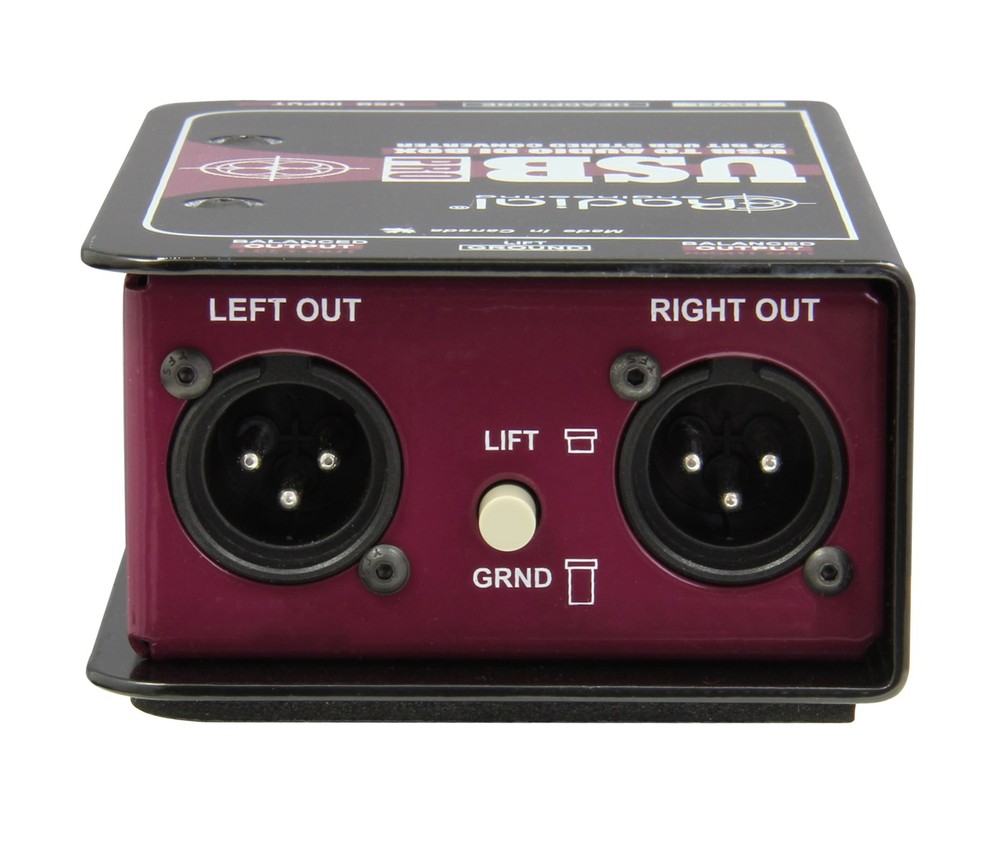 Radial USB-Pro 2-channel Direct Box (Open Box)