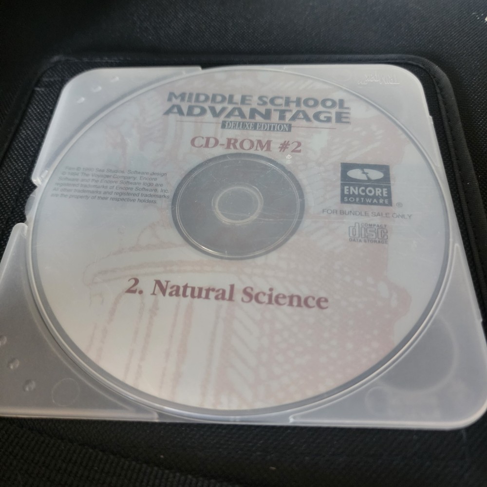 Middle School Advantage 5 Disc Set -Protective Cases