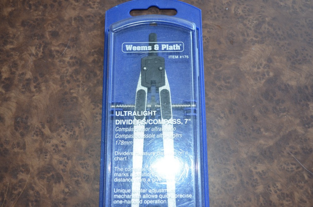 Weems & Plath Ultralight Dividers/Compass, 7"