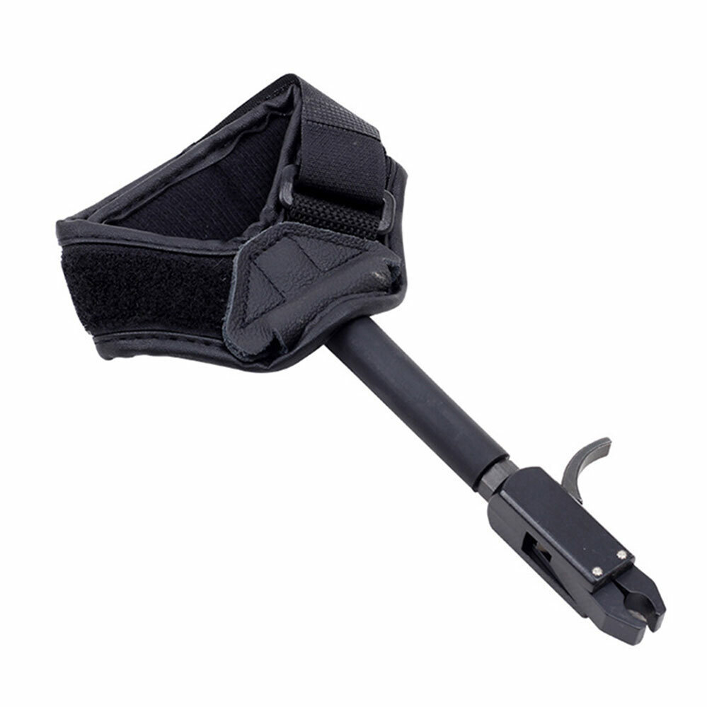Archery Wrist Release Aid Trigger Adjustable Strap Caliper Compound Bow Hunting