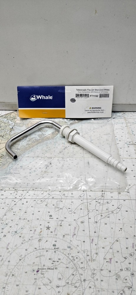 Whale FT1152 Telescoping Faucet White