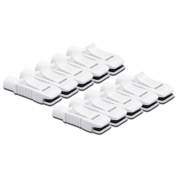 Universal ECG Electrode GATOR CLIPS | Pack of 10 | Universal Connection Types