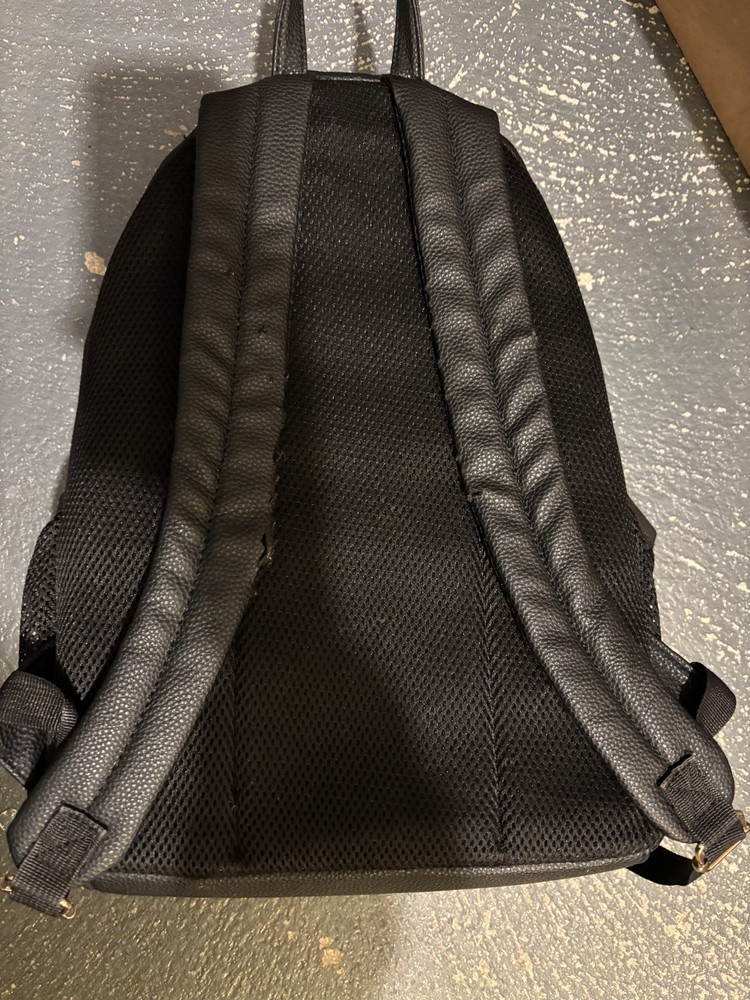 Backpack Underonesky Under One Sky Black Gold Flowers