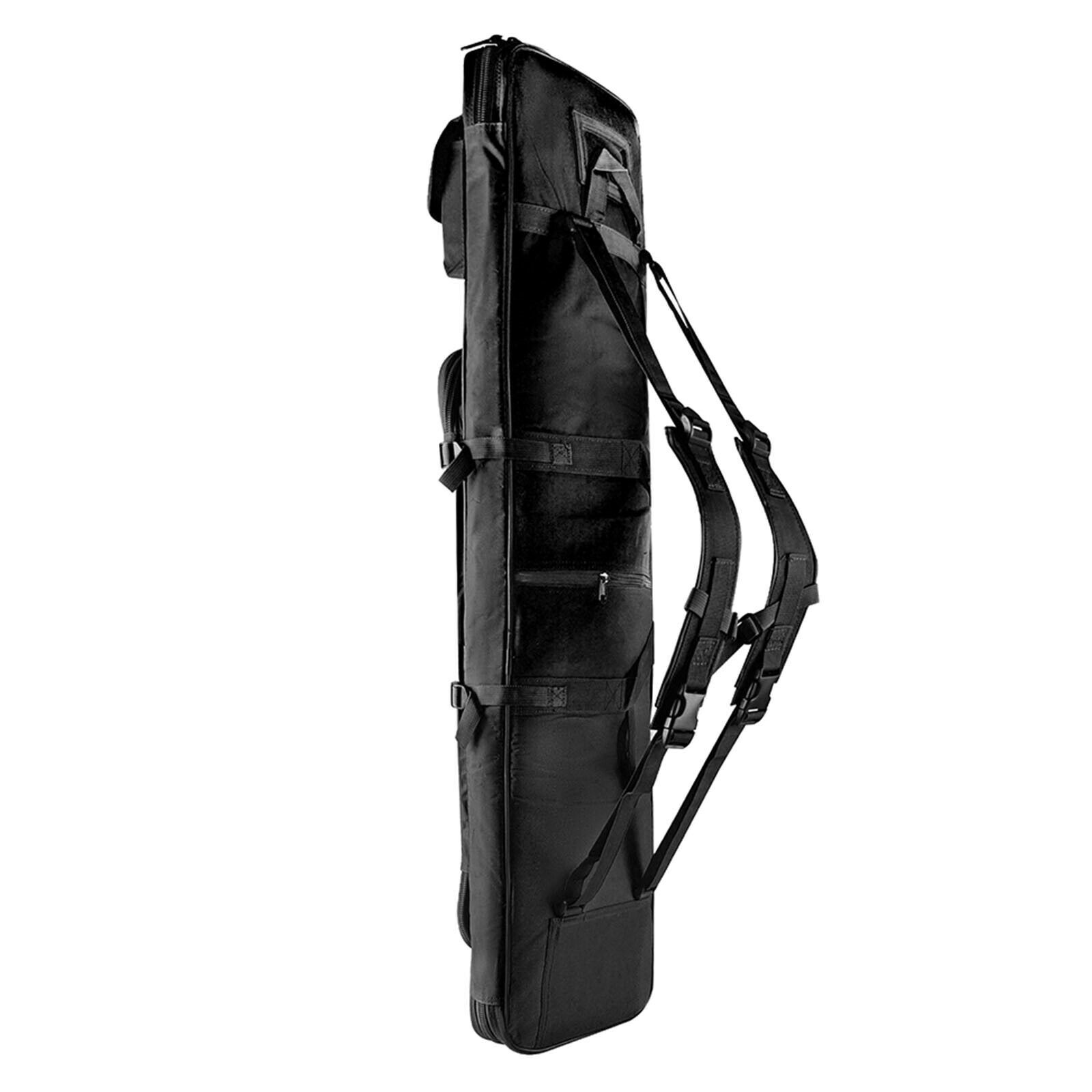 Tactical Rifle Bag Single or Double Case 37-52 Carbine Range Gun Padded Backpack