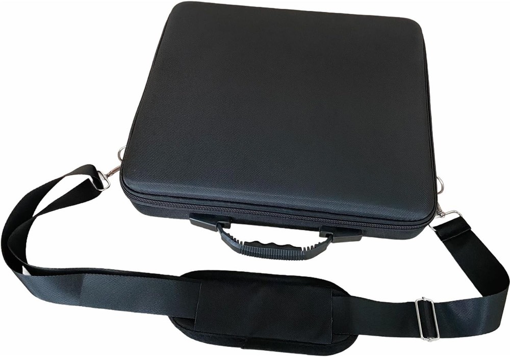 Pool Ball Carrying Case,Hard Billiard Case Cue Rectangle, Black