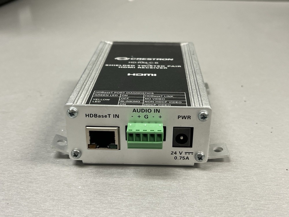 Crestron HD-RX4-C-B Shielded Twisted Pair HDMI Receiver