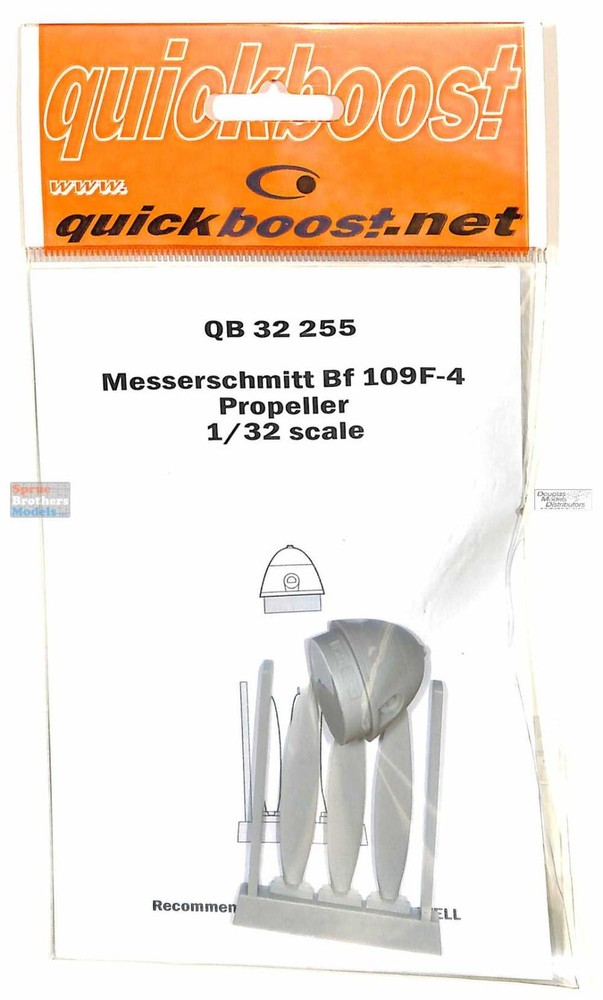 QBT32255 1:32 Quickboost Bf 109F-4 Propeller (REV/HAS kit)