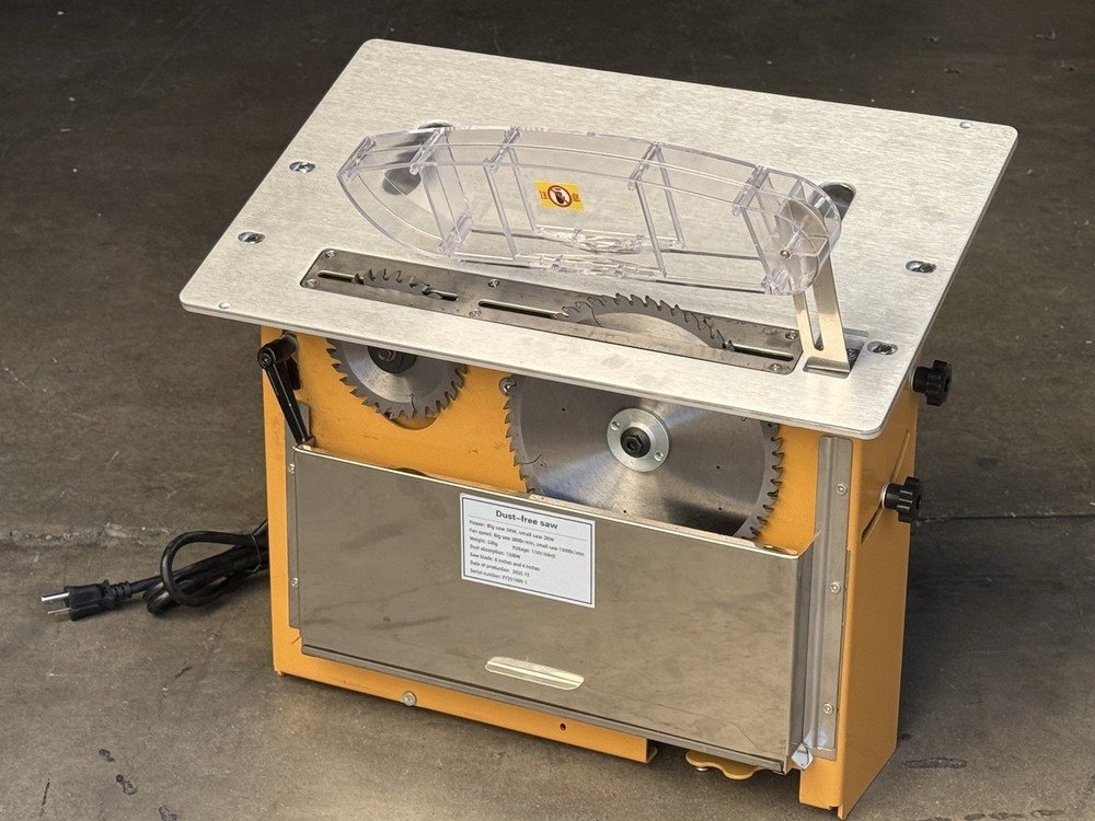 Electric Sliding Table Saw Tilt Folding Saw Multi-Function Workbench