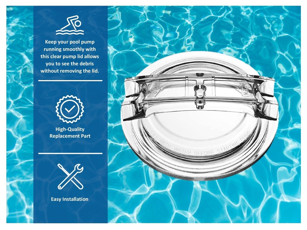 New Pool Pump Replacement Thread Lid For Hayward Super II 2 SPX3100D