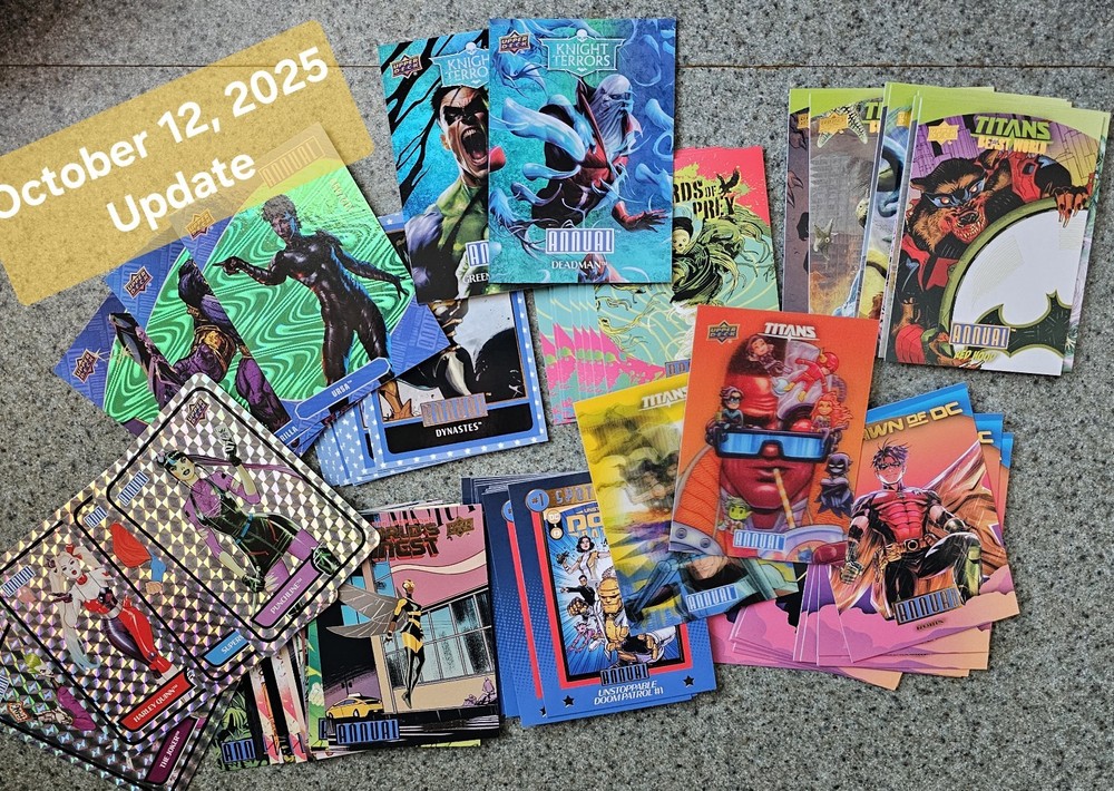 2023-24 Upper Deck DC Annual - Parallel/Insert - Complete your set