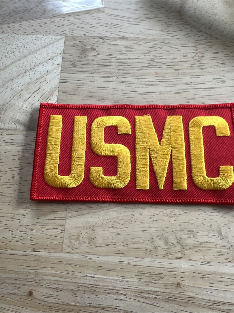 US Marine Corps - "USMC" Embroidered Patch. New