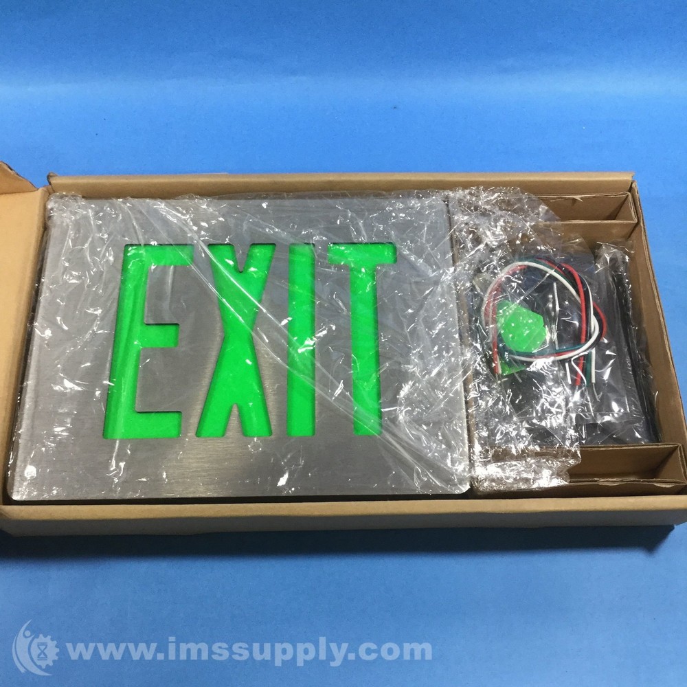 Hubbell CVD1GABN Exit Sign FNOB