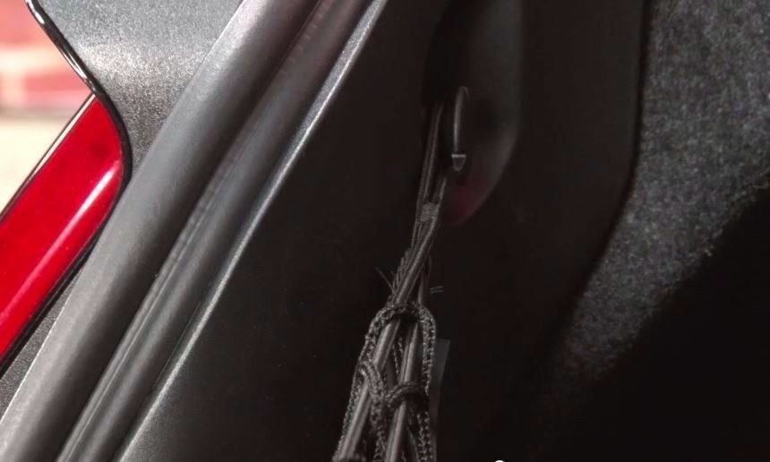 Rear Trunk Envelope Style Cargo Net for FORD MUSTANG 2015-2023 Brand New