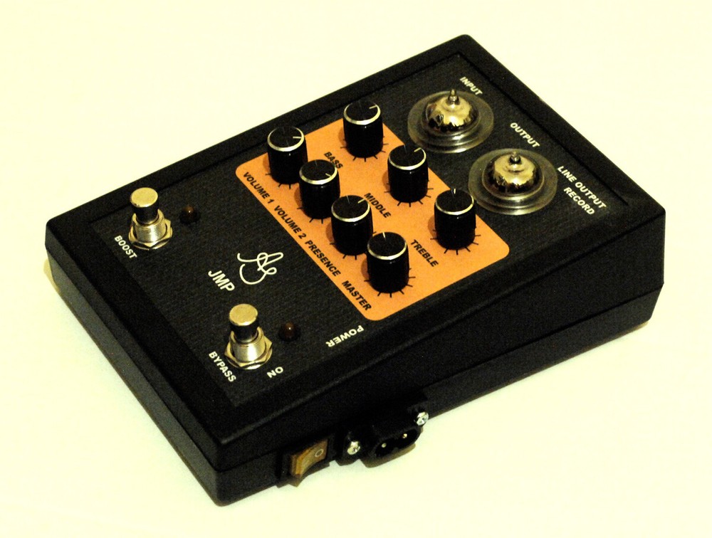 Tube guitar preamp based on JMP