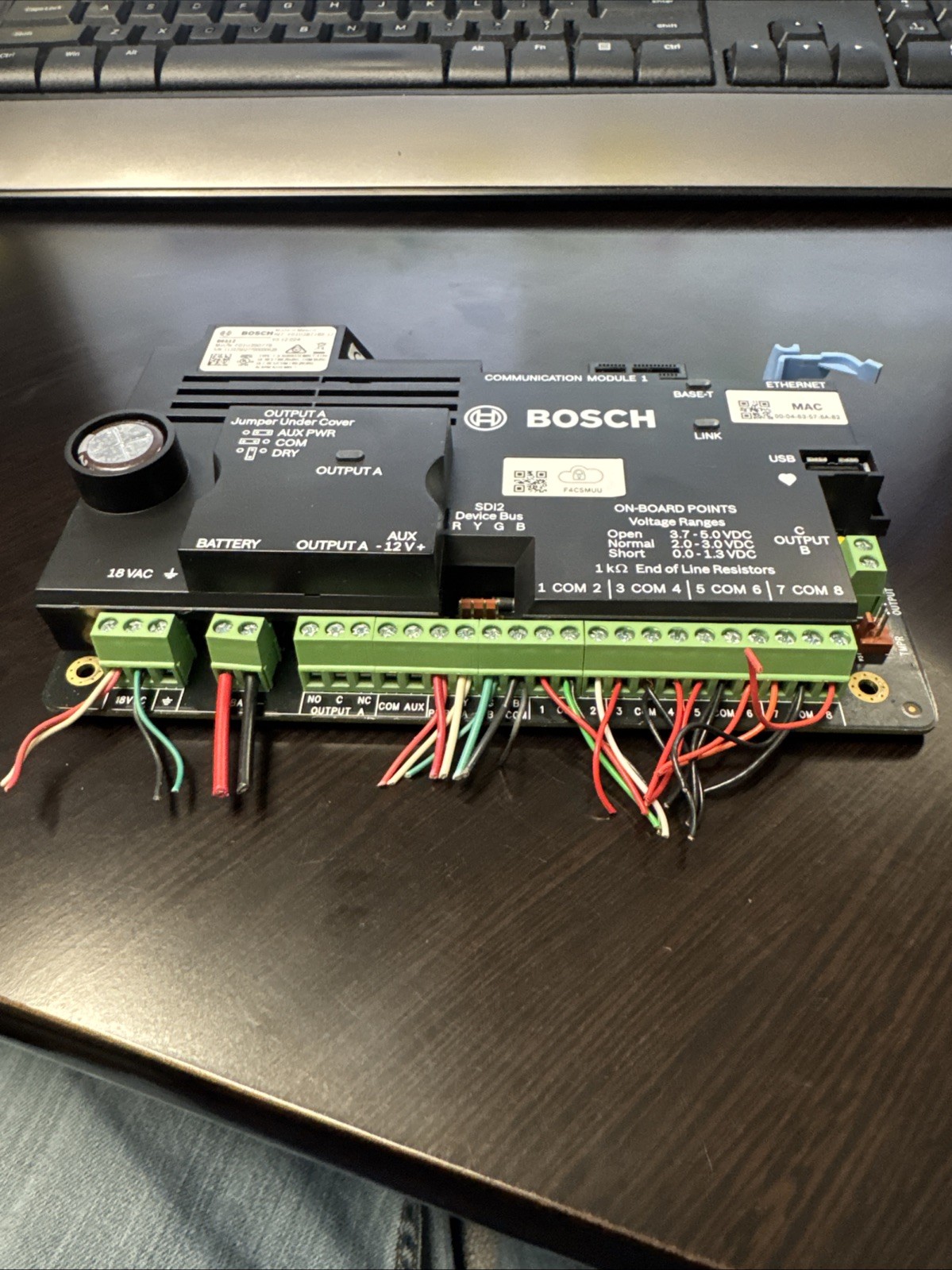 BOSCH B6512 Alarm Panel Tested & Working Clean