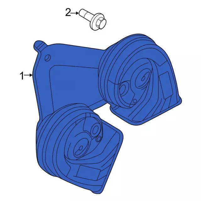 Genuine Ford Horn L1MZ13832A