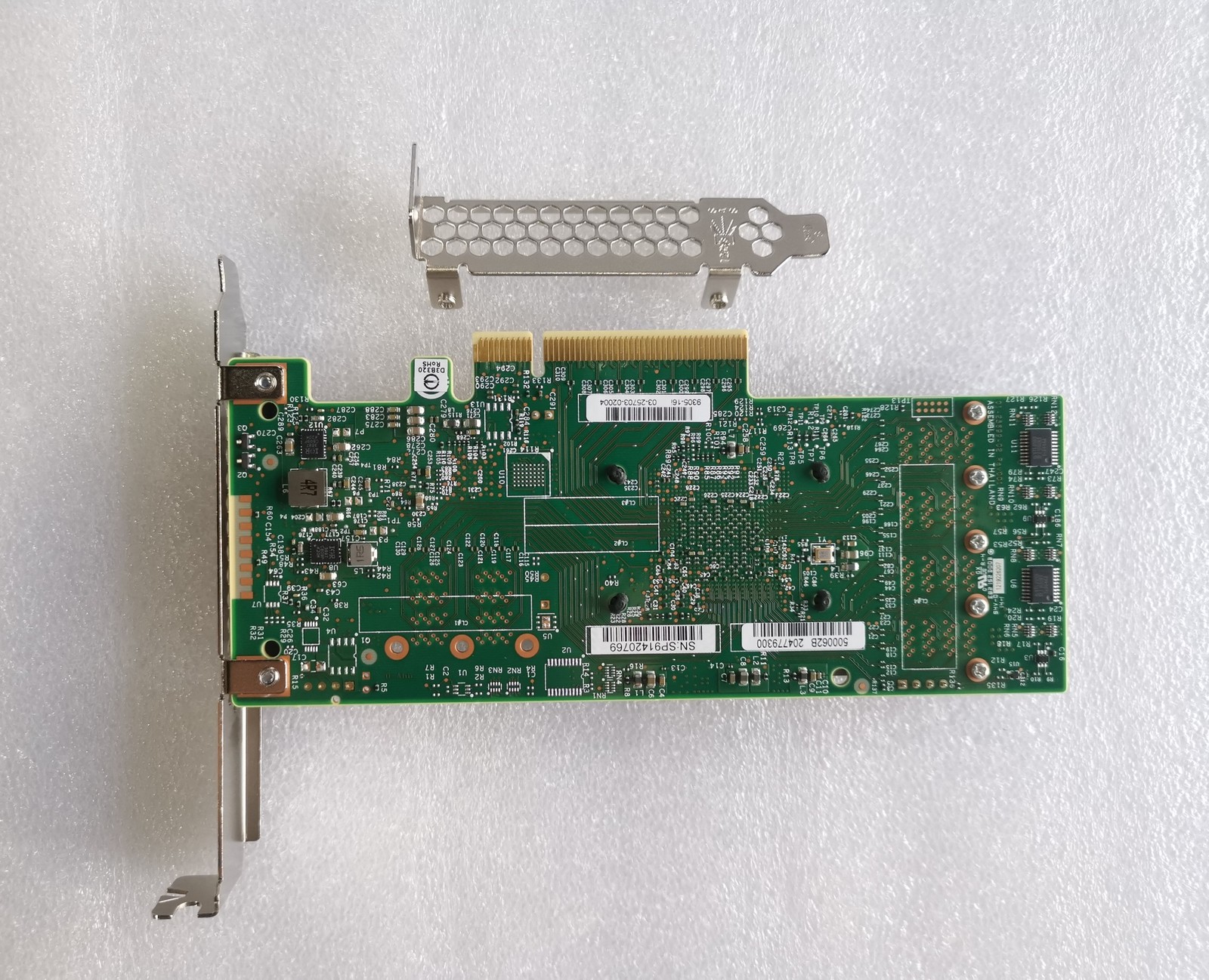 LSI 9305-16i SATA SAS 12Gbs Controller card PCIe 3.0 IT-Mode w/SAS SATA cable US