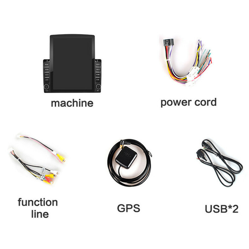 Android Car Vertical Screen Audio Stereo Bluetooth Autoradio Multimedia GPS Navi