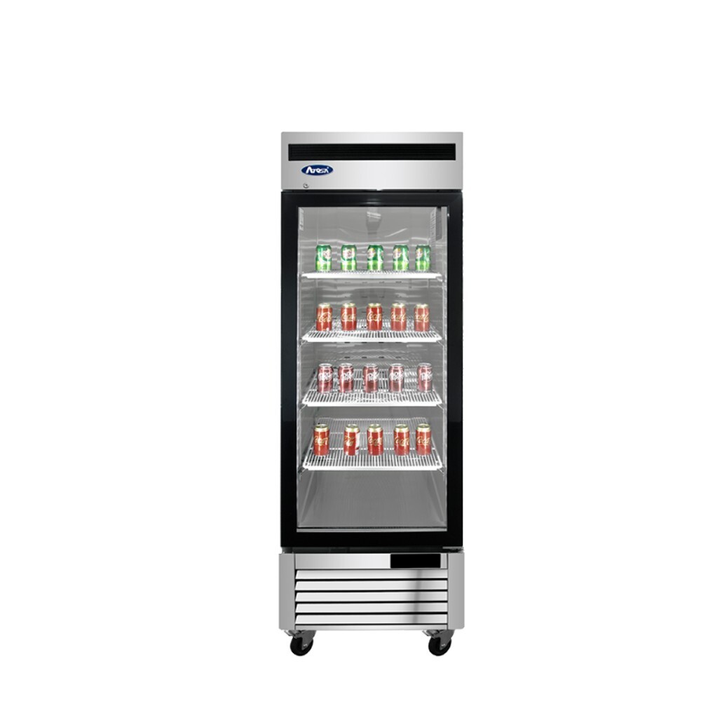 Atosa MCF8701GR, Bottom Mount 1 GLASS Door FREEZER