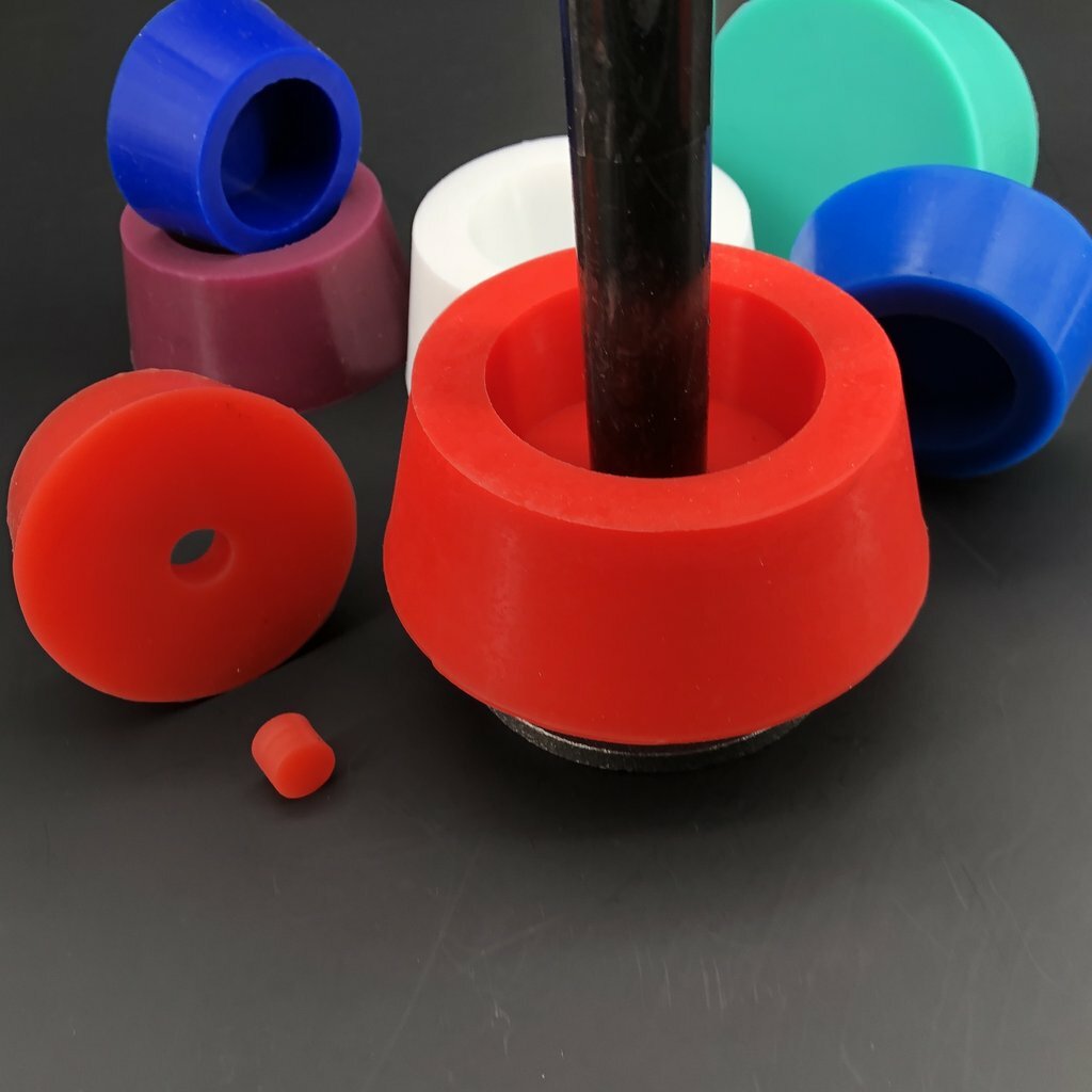 7 pc. Custom Cup Plug Kit - High Temp Masking Supply Silicone Powder Coating Set