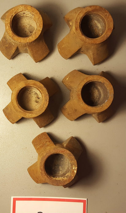 2-1/2" ROCK CROSS DRILL BITS, R129